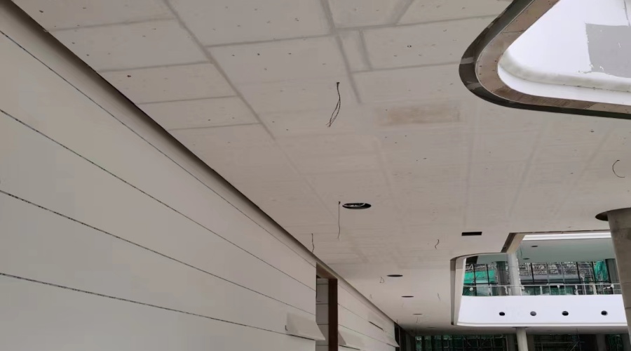 饰纪上品商场专用GRG吊顶成功走进广州南沙万达广场