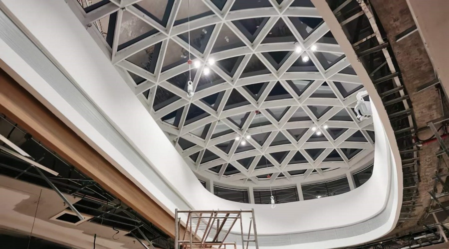 河北张家口展览馆GRG造型与饰纪上品合作成功