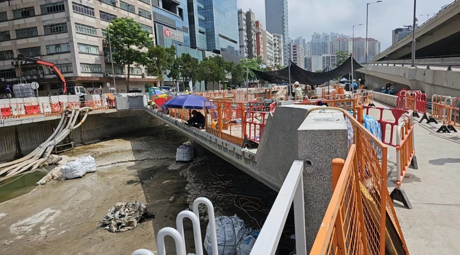 香港翠平河GRC挂板工程