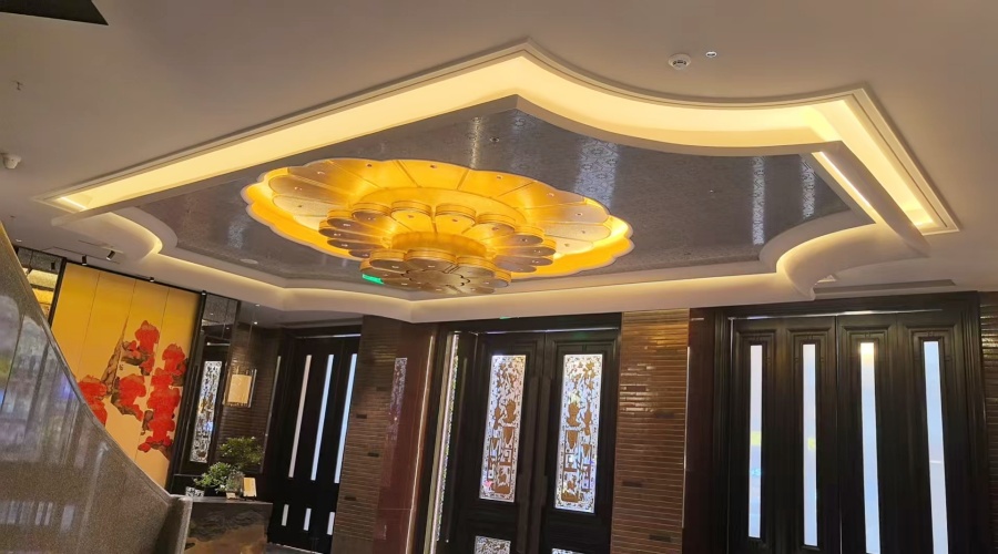 广州酒家GRG异形吊顶工程