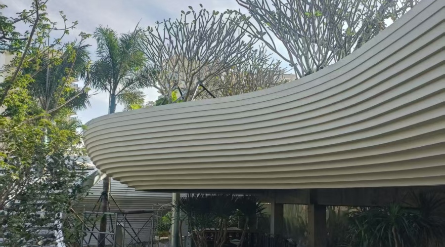 GRC幕墙板装饰效果 GRC幕墙板装饰效果