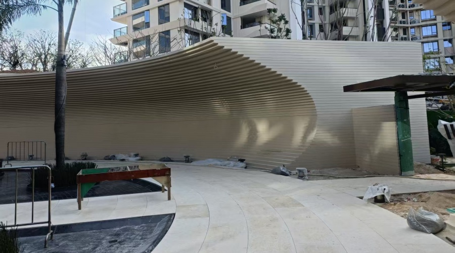 GRC构件幕墙施工安装 GRC构件幕墙施工安装