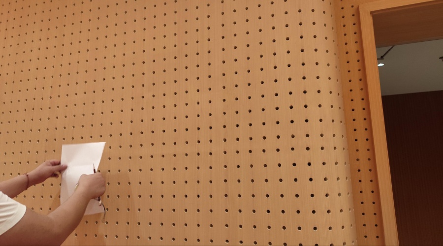 剧院GRG穿孔板 剧院GRG穿孔板