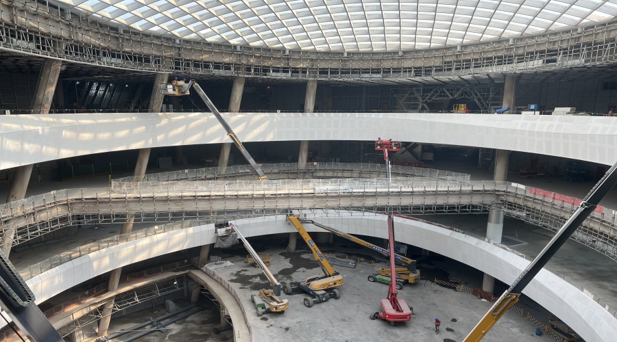 GRG拦河造型 GRG拦河造型