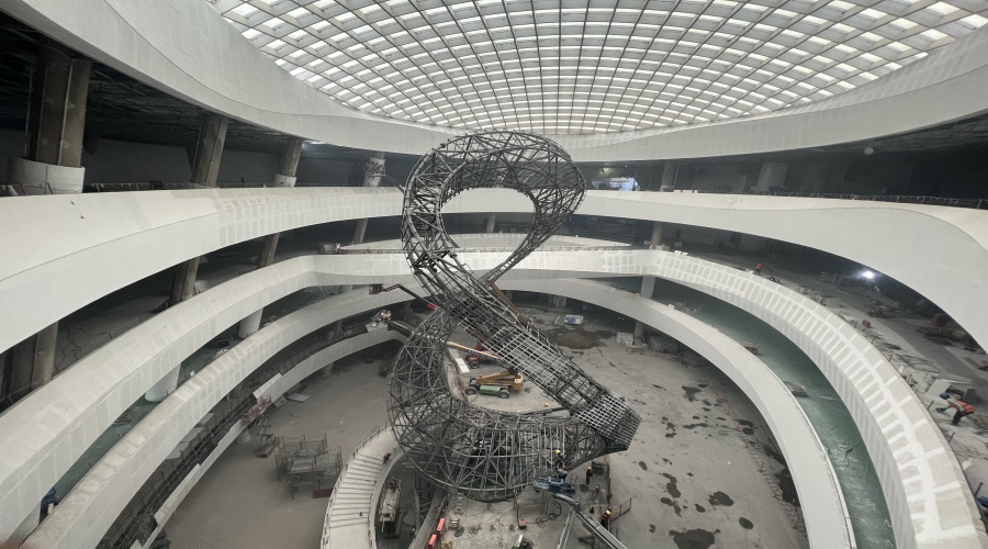 GRG拦河造型 GRG拦河造型