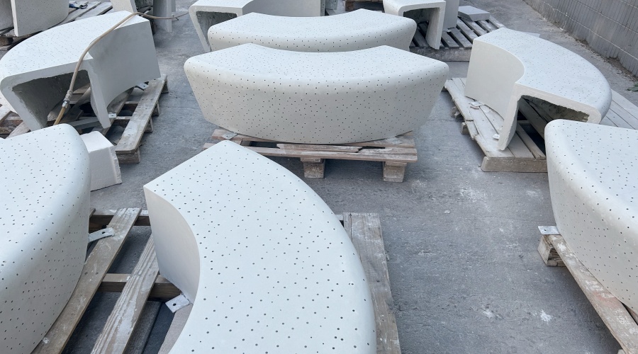 揭阳普宁GRC透光坐凳