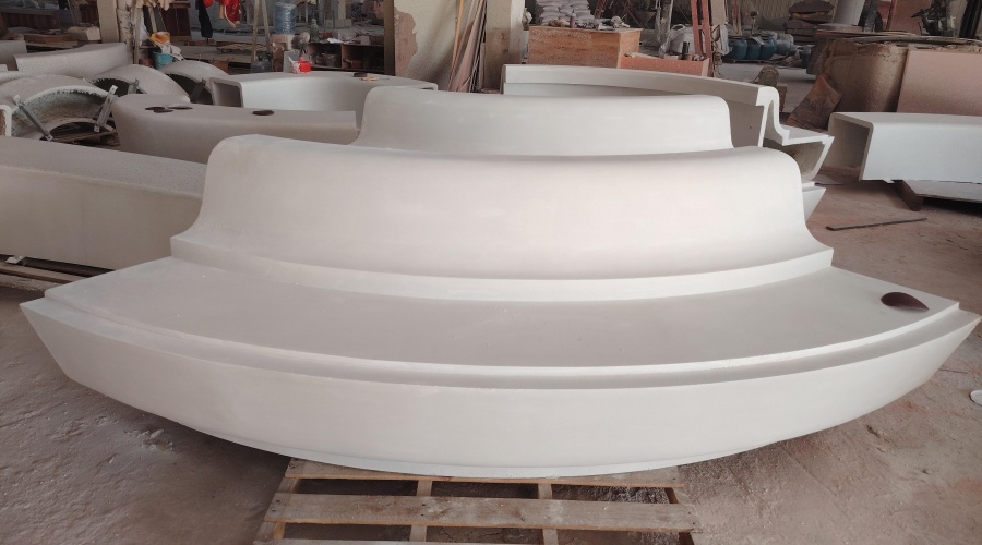 福建紫阳隐翠公馆UHPC坐凳 福建紫阳隐翠公馆UHPC坐凳