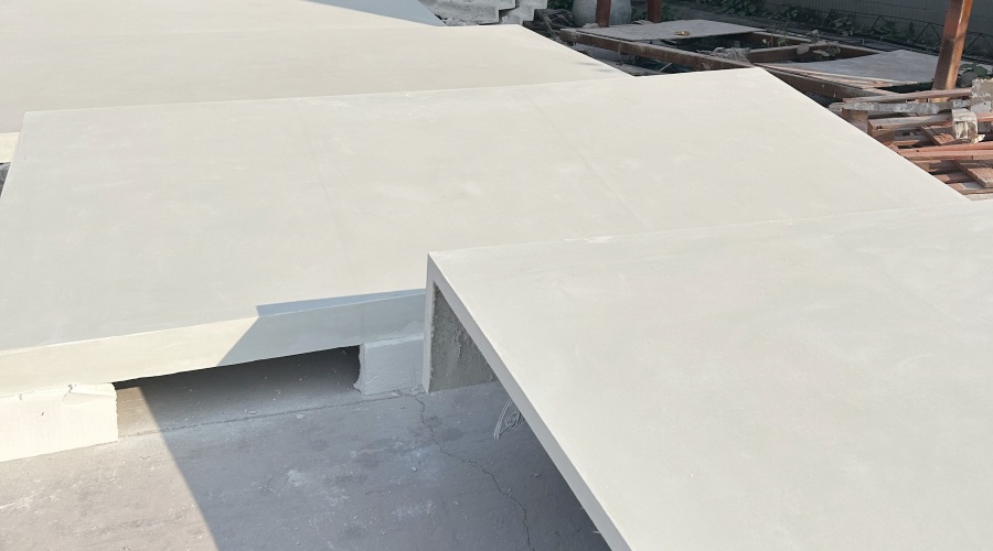 广清大型工业园厂房UHPC门头幕墙造型 广清大型工业园厂房UHPC门头幕墙造型