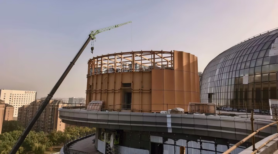 UHPC构件施工现场 UHPC构件施工现场